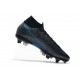 Nike Mercurial Superfly 7 Elite SG-PRO Anti-Clog Black Blue