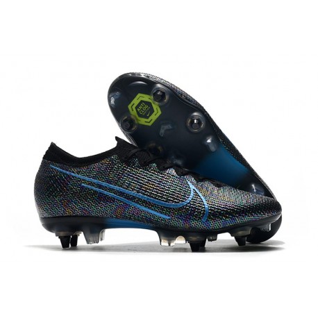 nike mercurial black and blue