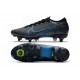 Nike Mercurial Vapor 13 Elite SG-Pro Anti-Clog Black Blue