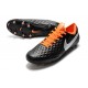 Nike Tiempo Legend VIII Elite FG Cleat Black White Orange