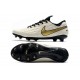 Nike Tiempo Legend VIII Elite FG Cleat White Golden Black