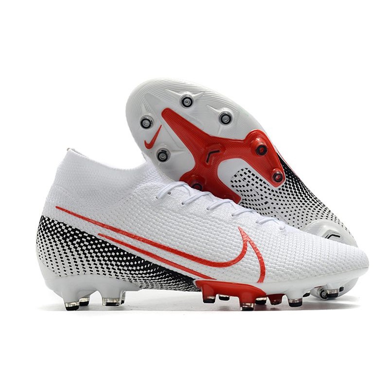 nike mercurial superfly white and red