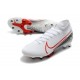 Nike Mercurial Superfly 7 AG Elite Cleats White Red