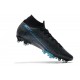 Nike Mercurial Superfly 7 AG Elite Cleats Black Laser Blue