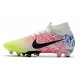 Nike Mercurial Superfly 7 AG Elite Neymar White Black Racer Blue Volt