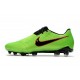 Nike Phantom Venom Elite FG Firm Ground Cleats Green Strike Black