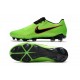 Nike Phantom Venom Elite FG Firm Ground Cleats Green Strike Black