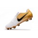 Nike Phantom VNM Elite FG Soocer Shoes White Gold Black