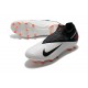 Nike Phantom VSN 2 Elite DF FG New Cleats -White Black Laser Crimson