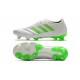 adidas Copa 19.1 FG Soccer Boots White Solar Lime