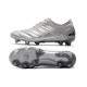 adidas Copa 19.1 FG Soccer Boots Silver Solar Yellow