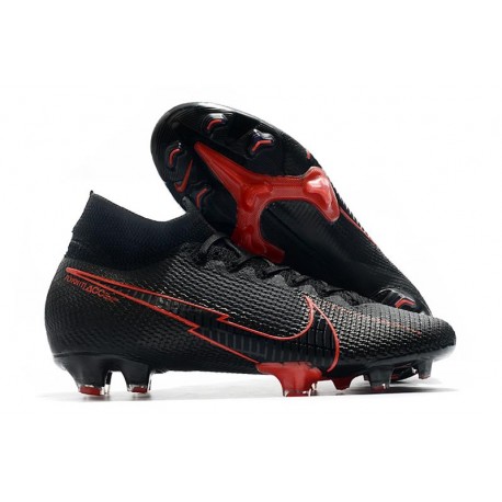 Nike Mercurial Superfly 7 Elite FG New Black Red