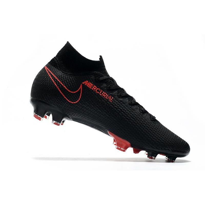 nike mercurial superfly black and red