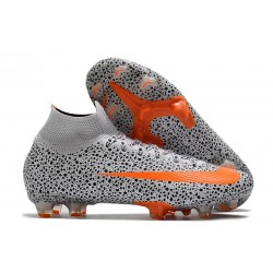 Nike Mercurial Superfly CR7 Elite FG New White Black Orange