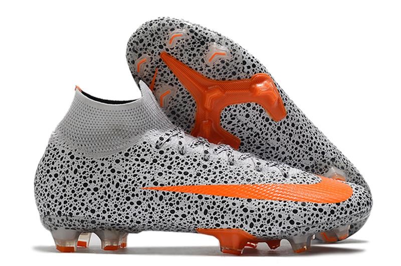 Nike Mercurial Superfly CR7 Elite FG New White Black Orange Nike Mercurial Superfly CR7 Elite FG New White Black Orange