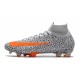 Nike Mercurial Superfly CR7 Elite FG New White Black Orange