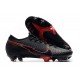 Nike Mercurial Vapor XIII Elite FG Soccer Cleat Black Red