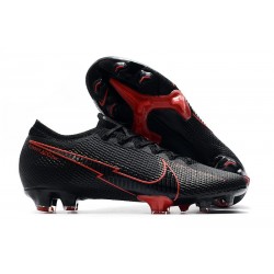 Nike Mercurial Vapor XIII Elite FG Soccer Cleat Black Red