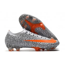 Nike Mercurial Vapor XIII Elite FG CR7 Safari - White/Orange/Black