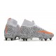 Nike Mercurial Superfly 7 Elite SG CR7 Safari-White Total Orange Black