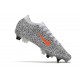 New Nike Mercurial Vapor XIII Elite SG CR7 Safari -White Orange Black