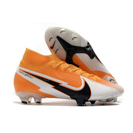 nike mercurial black and orange