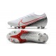 Nike Mercurial Vapor 13 Elite FG LAB2 - White Laser Crimson Black