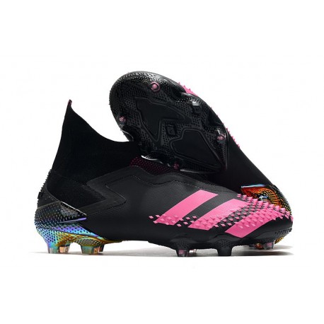 adidas Predator Mutator 20+ FG Dark Motion - Core Black Shock Pink