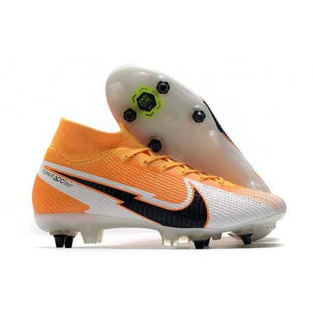 nike superfly orange and black