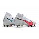 Top Nike Mercurial Superfly VII Elite SG AC White Crimson Blue