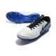 Leather Nike Tiempo Legend 8 Elite FG ACC - White Blue Black