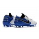 Leather Nike Tiempo Legend 8 Elite FG ACC - White Blue Black