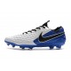 Leather Nike Tiempo Legend 8 Elite FG ACC - White Blue Black