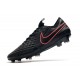 Leather Nike Tiempo Legend 8 Elite FG ACC - Black Pink