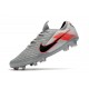 Leather Nike Tiempo Legend 8 Elite FG ACC -Bomber Grey Black Red