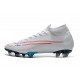 Nike CR7 x Bugatti Mercurial Superfly 7 Elite FG White Red Blue