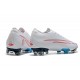 NIKE MERCURIAL VAPOR XIII ELITE 'CR7 X BUGATTI' - WHITE BLUE SILVER RED