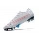 NIKE MERCURIAL VAPOR XIII ELITE 'CR7 X BUGATTI' - WHITE BLUE SILVER RED