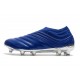 adidas Copa 20+ FG K-Leather Soccer Cleat Royal Blue Silver Metallic