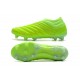 adidas Copa 20+ FG K-Leather Soccer Cleat Signal Green