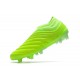 adidas Copa 20+ FG K-Leather Soccer Cleat Signal Green