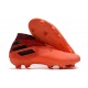 Adidas Nemeziz 19+ FG Firm Ground Signal Coral Core Black Glory Red