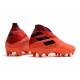 Adidas Nemeziz 19+ FG Firm Ground Signal Coral Core Black Glory Red