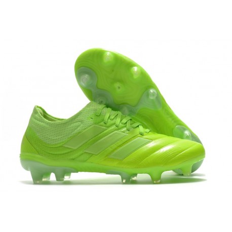 adidas Copa 20.1 FG Soccer Boots Signal Green White