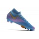 Nike Mercurial Superfly VII Elite FG Blue Pink Gold