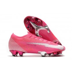 Nike 2020 Mercurial Vapor XIII Elite FG X Mbappe Pink Blast White Black