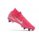 Nike Mercurial Superfly VII Elite SG AC Mbappé Rosa - Pink Blast White