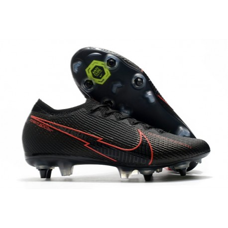 New Nike Mercurial Vapor XIII Elite SG Black Red