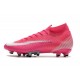 Nike Mercurial Superfly VII AG-Pro Elite Mbappe Pink Blast White Black