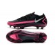 Nike Phantom Generative Texture GT Elite FG Black Pink Blast Silver